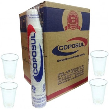 COPO DESCARTÁVEL 180ML - 2500 UN